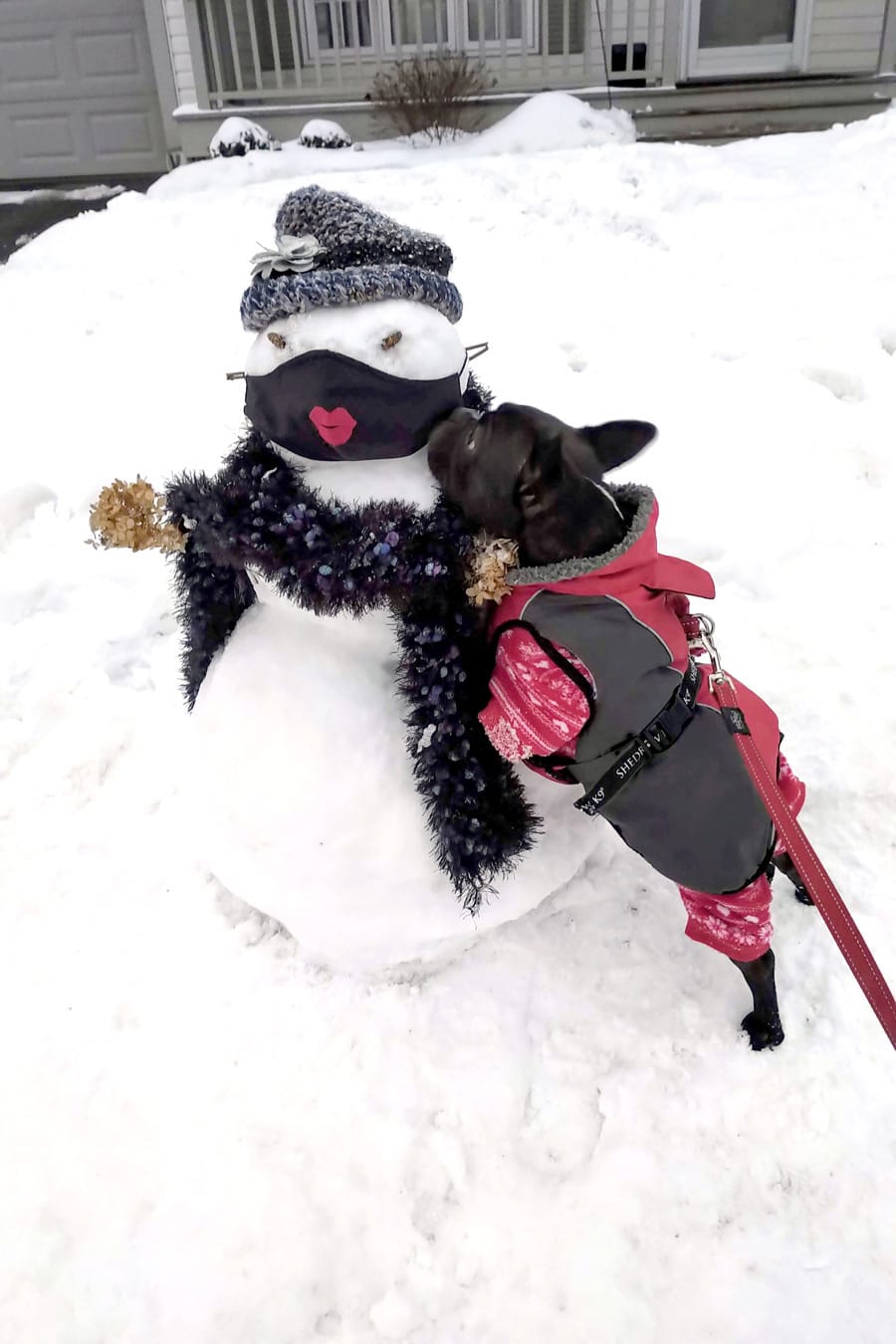 Pine Meadows snowman receives special affection