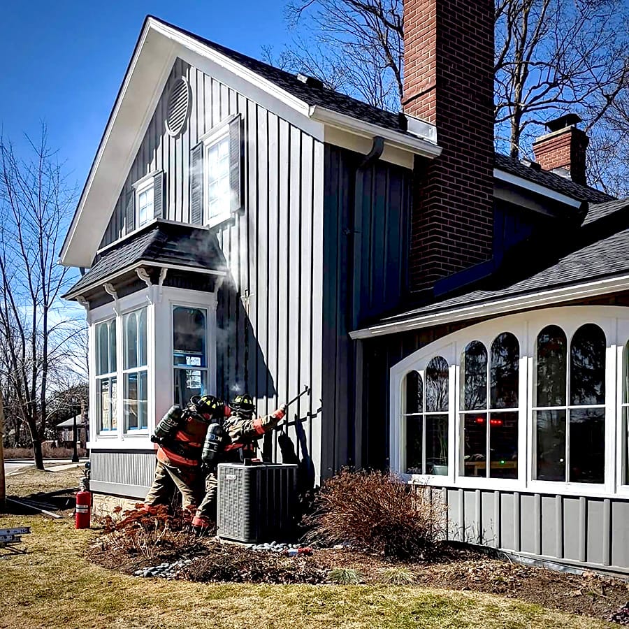 Elora resident stresses importance of fire safety, volunteer firefighters following small fire