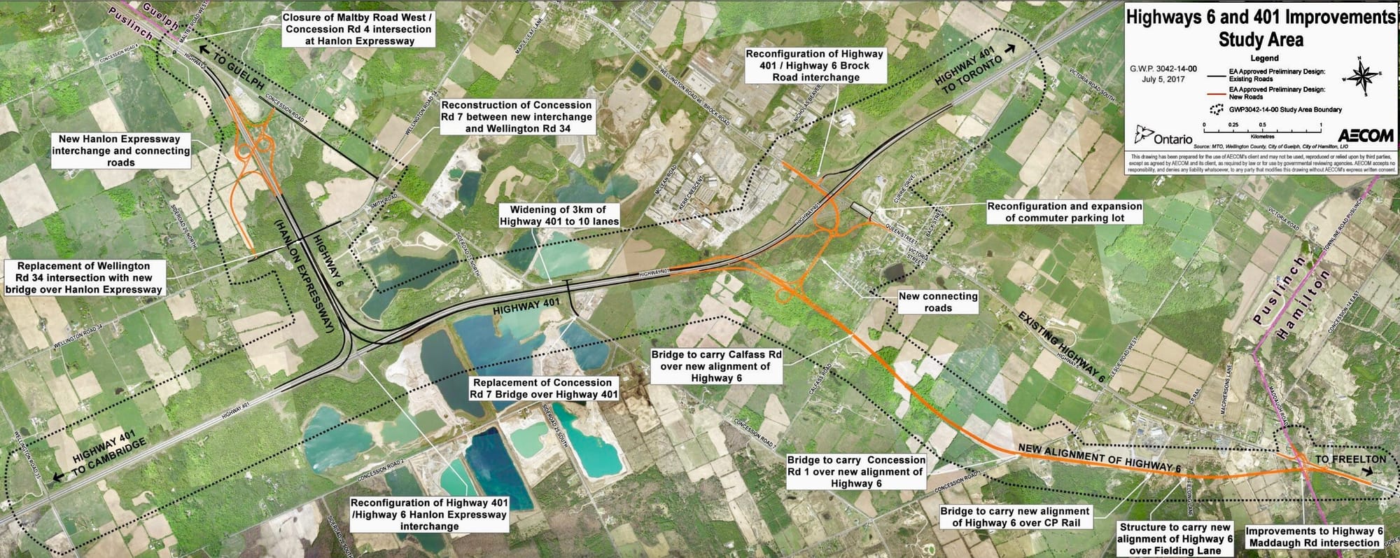MTO holding public information centre regarding Morriston bypass
