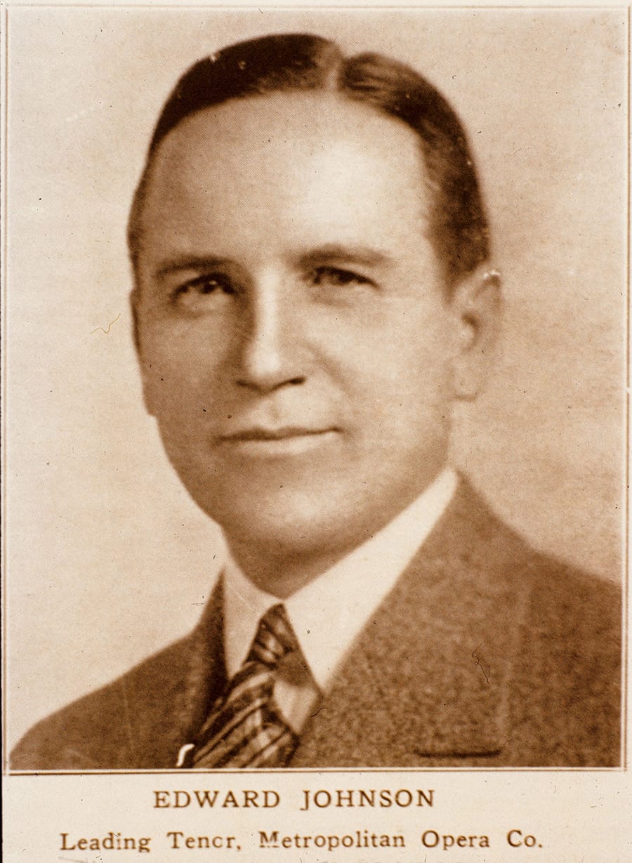 Despite fame, Edward Johnson remembered hometown