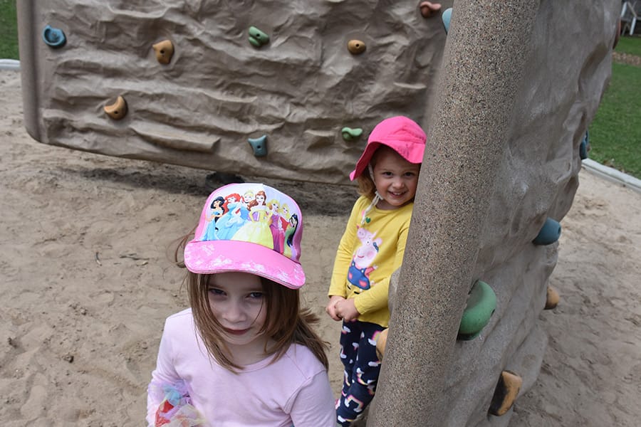 Enjoying outdoor fun at Beatty Park