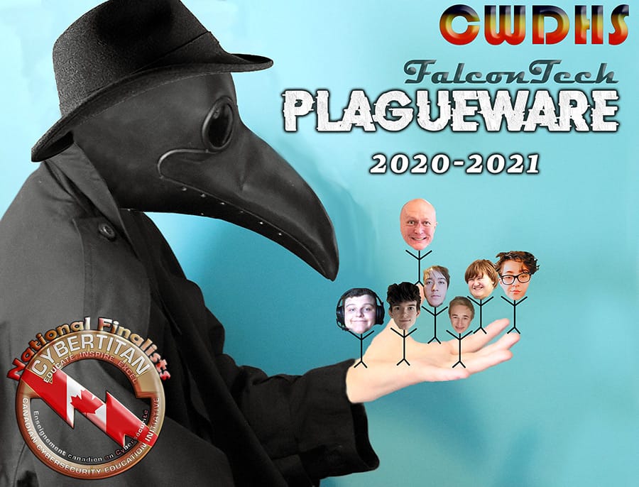 CWDHS students reach national finals in cybersecurity competition