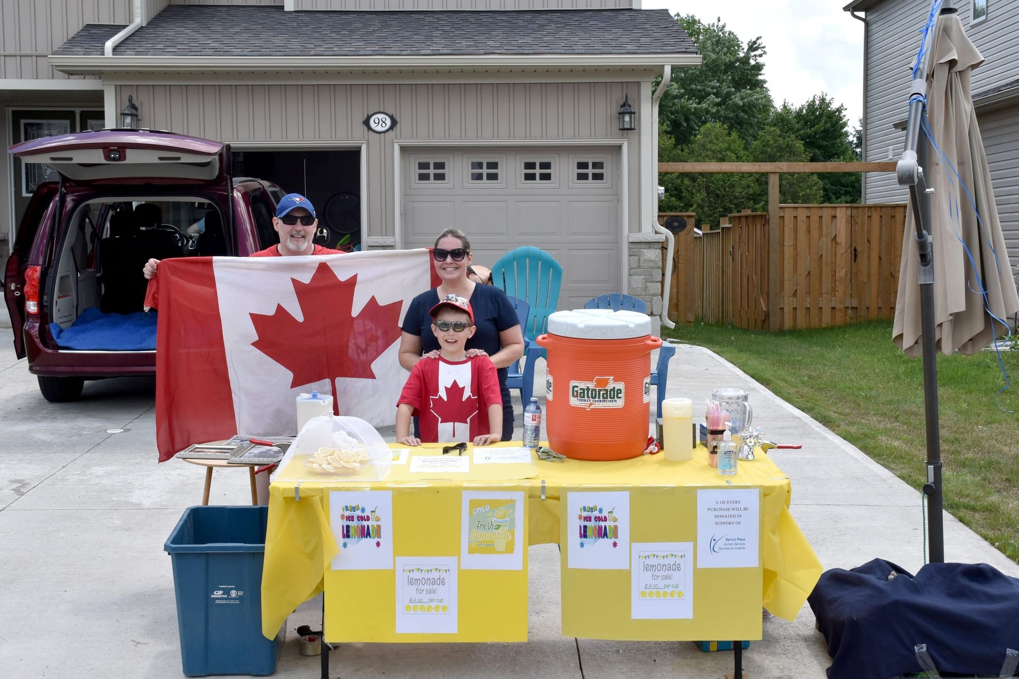 Canada Day lemonade sale raises $1,200 for autism services