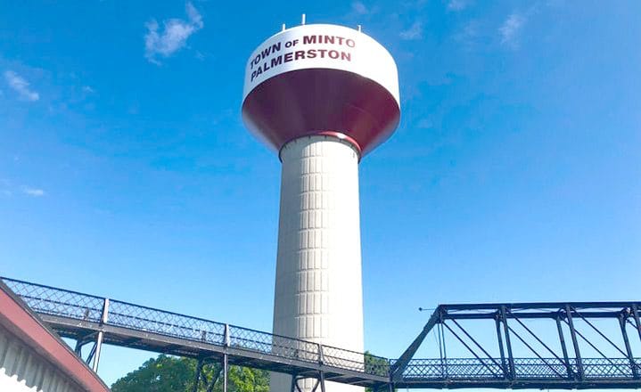 Palmerston water tower back online
