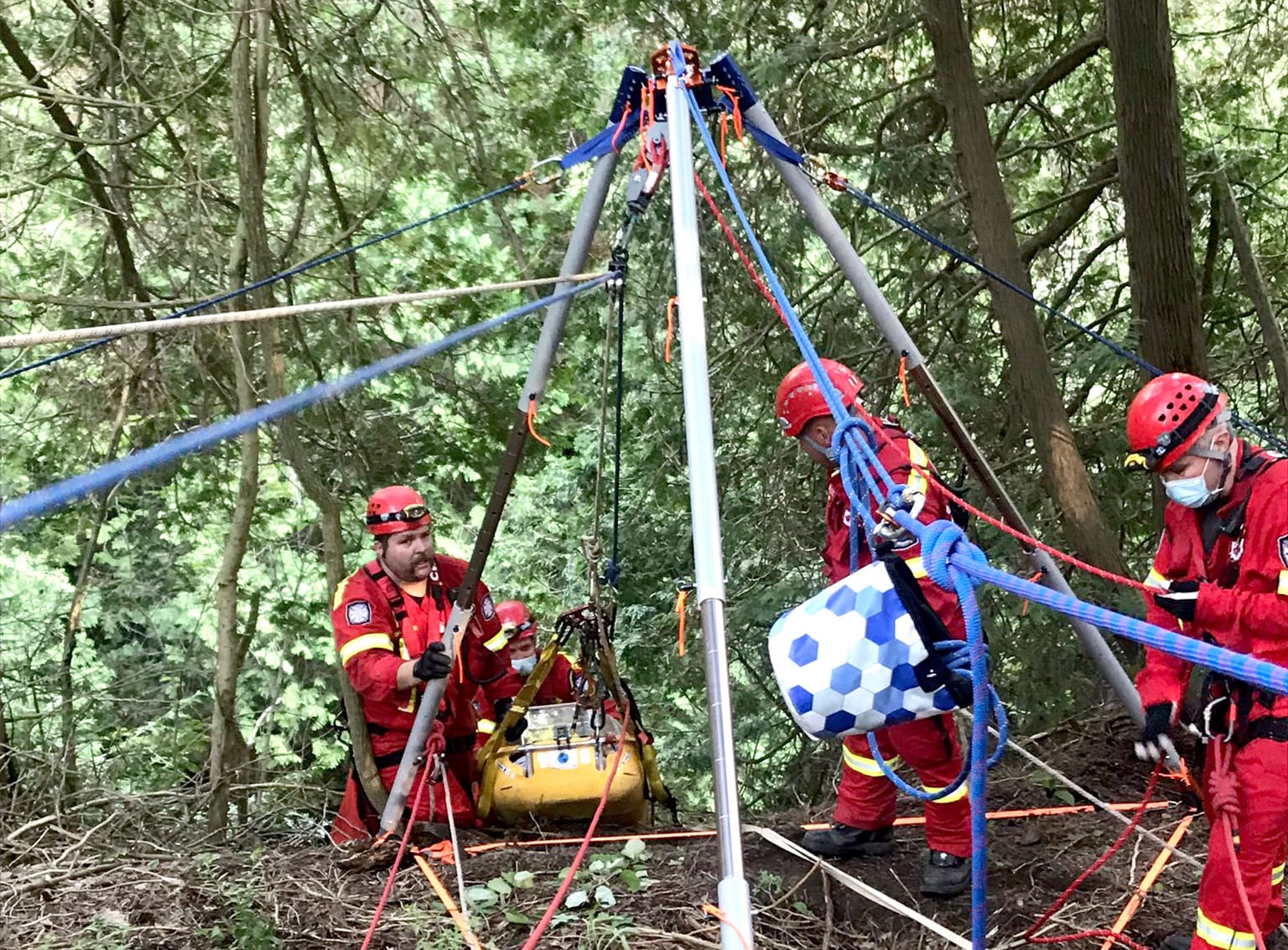 Firefighters respond to tubing accident at Elora Gorge over long weekend