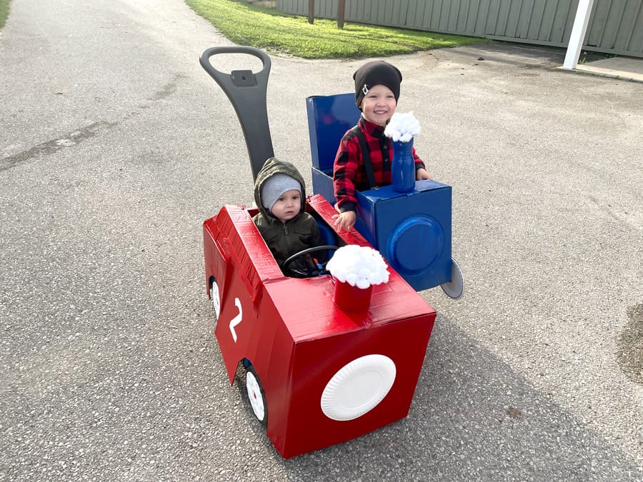 Tiny Trains and Treats Parade rolled into town