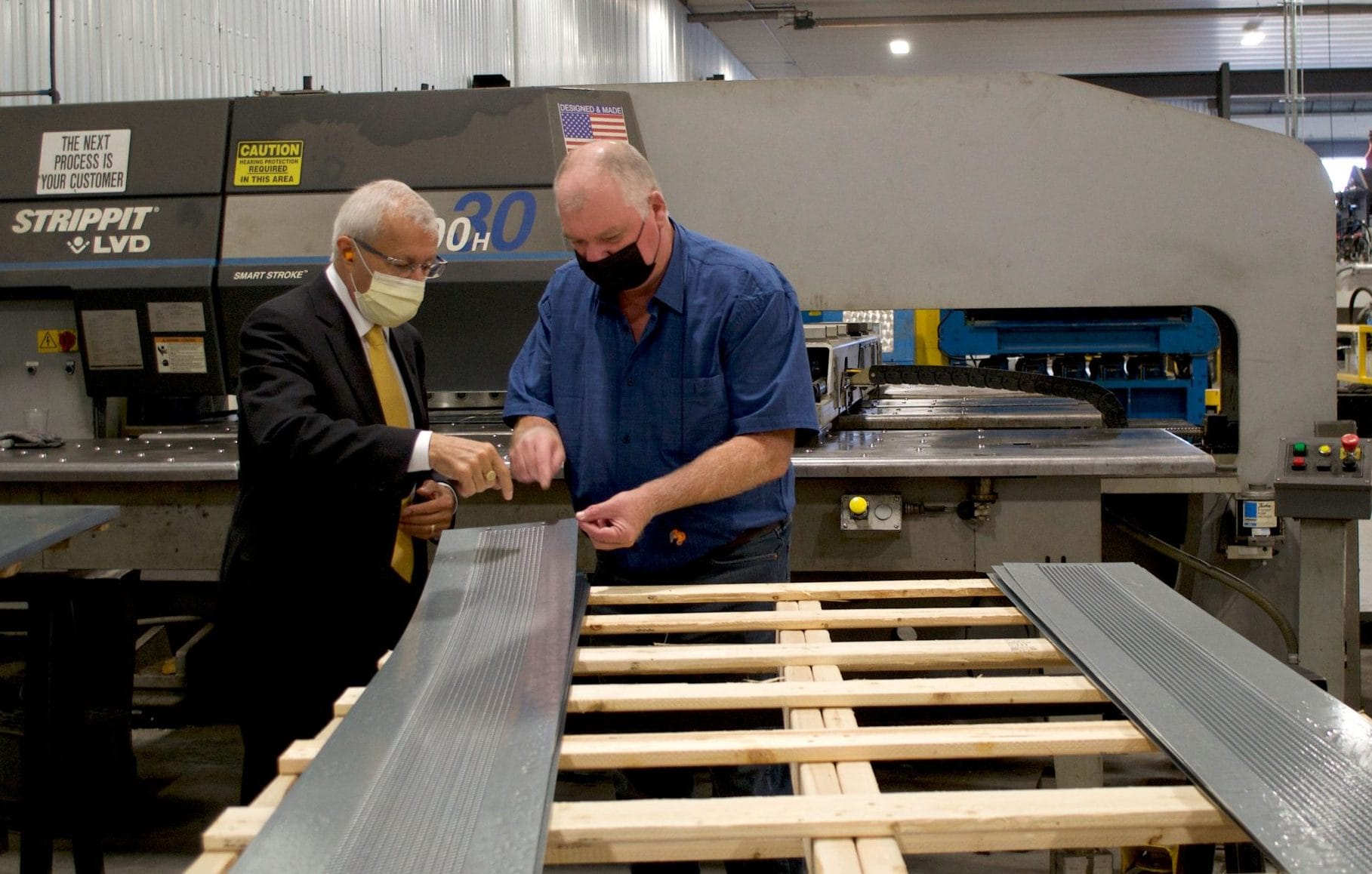 Wellington Perforated Sheet and Plate among local businesses to receive provincial funding