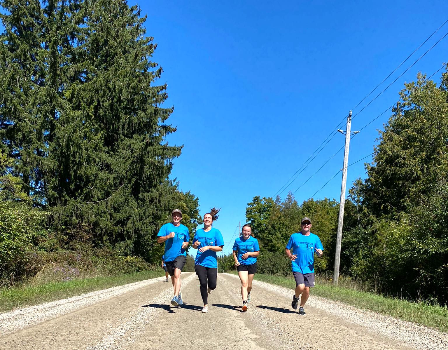 Belwood team take part in Terry Fox Run