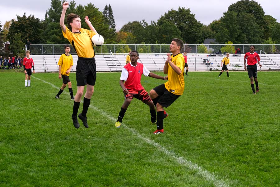 CWDHS junior boys soccer team compete at D10 Soccer Championship