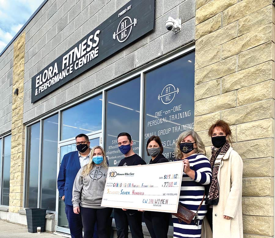 100 Women Who Care make donation to Grand River Hospital Foundation