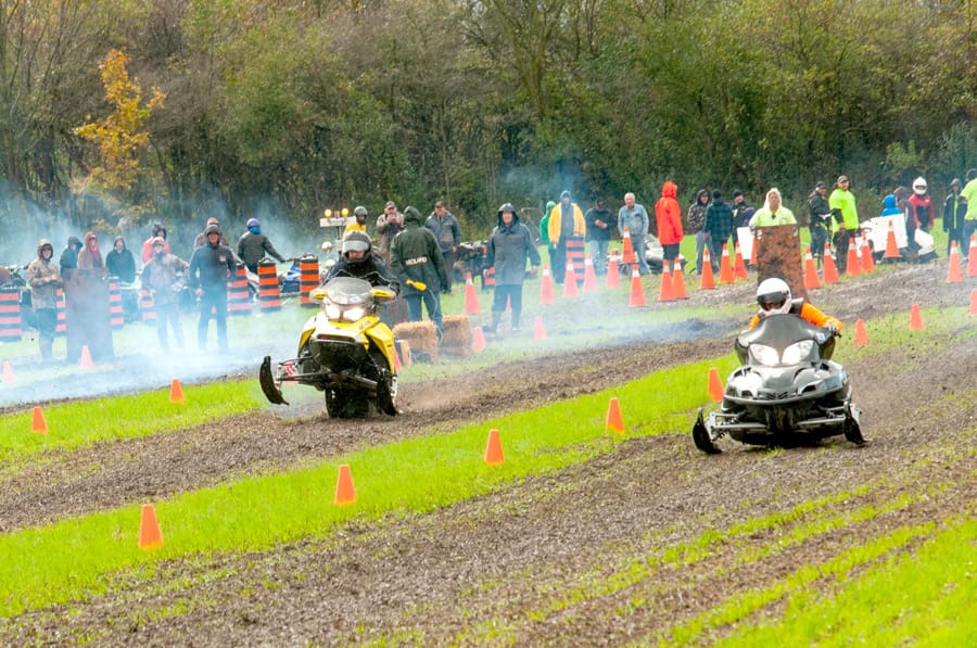 Grass drag races
