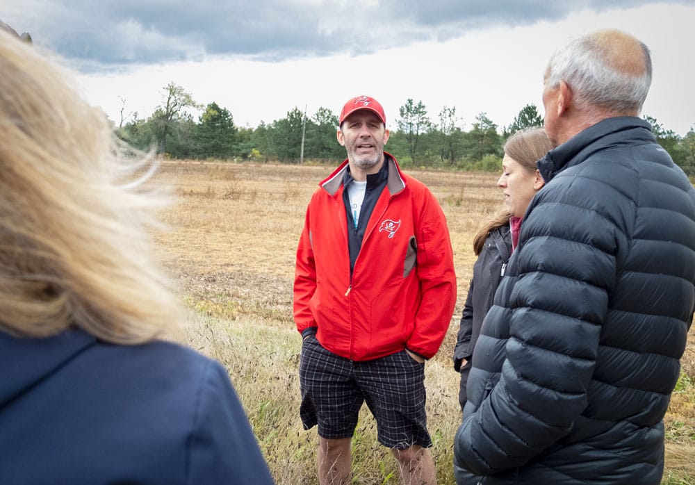 ‘Farms not fridges’: group gathers to spread awareness of proposed development