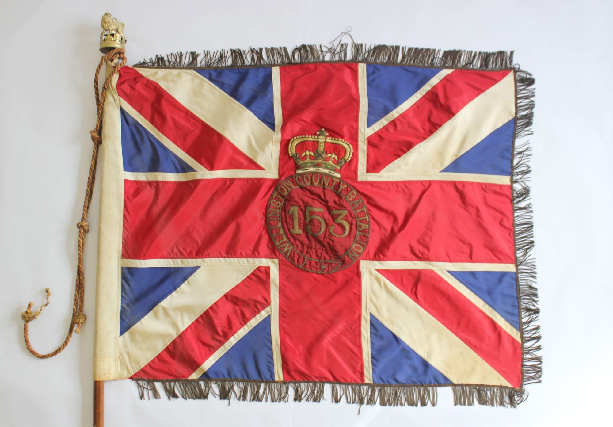 County museum participates in 153rd Wellington Battalion Colours project
