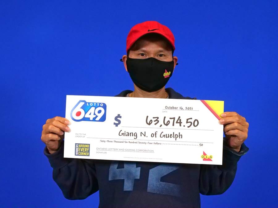 Guelph man wins LOTTO 6/49
