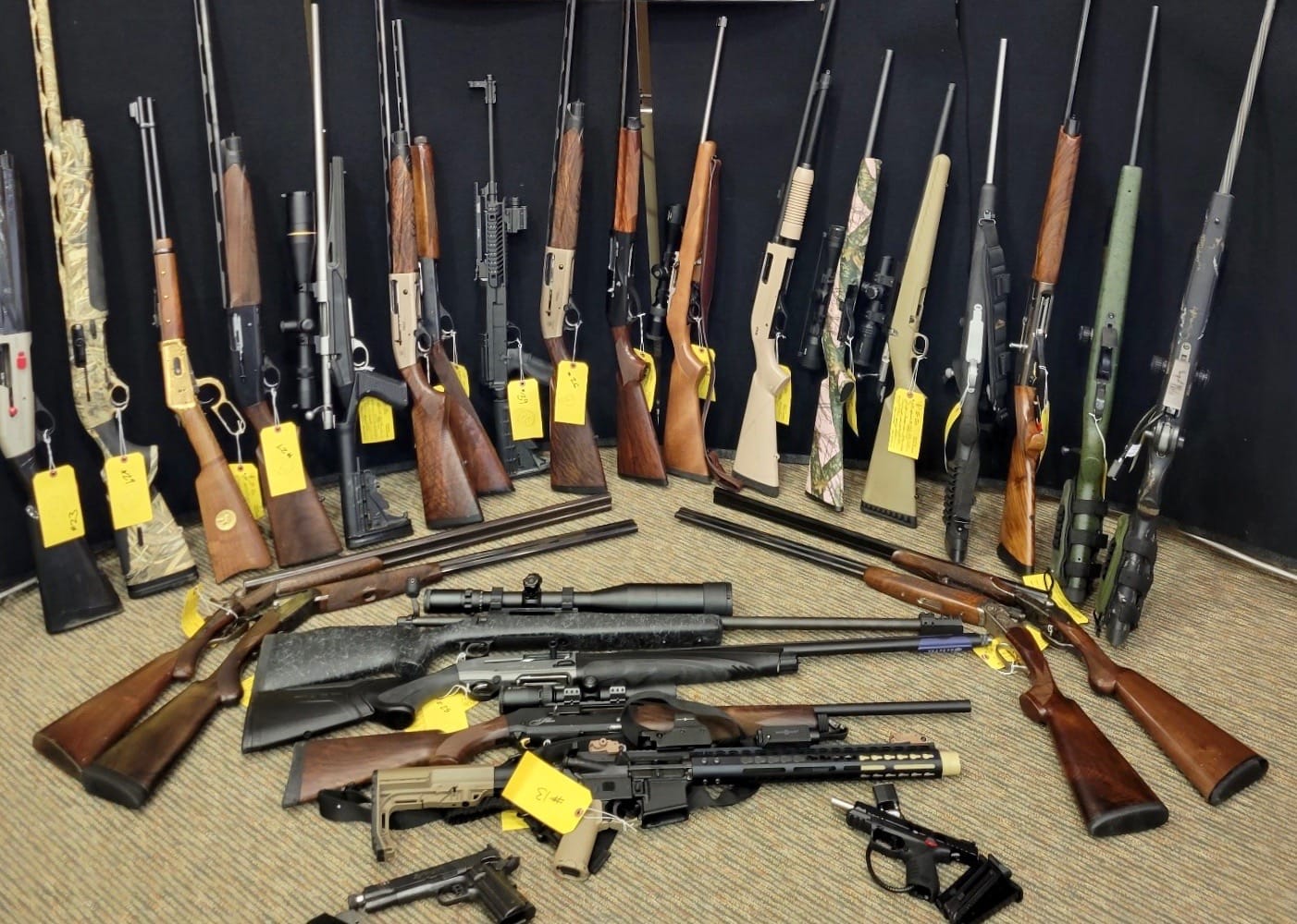 Hillsburgh residents charged after police seize guns from home