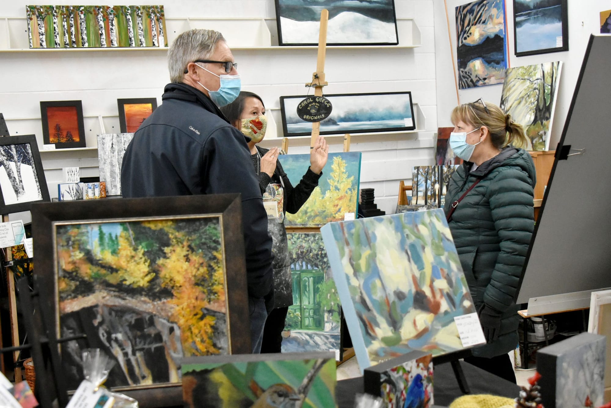 Elora Centre for the Arts hosted open house showcasing Schoolhouse Art Collective