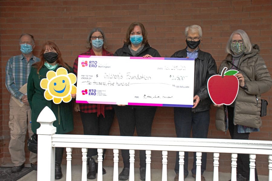 District 31 Wellington RTOERO donate to school nutrition program Food and Friends