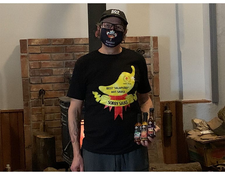 Former musician finds success with award-winning hot sauce