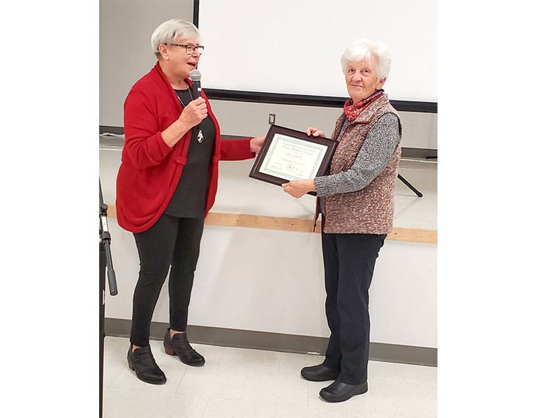 Linda Timmerman recognized for outstanding contribution
