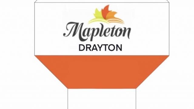 Council to reconsider colour of Drayton water tower