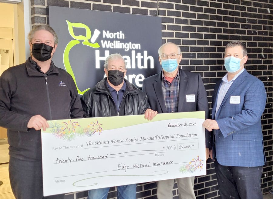 Edge Mutual donates $50,000 to hospitals in northern Wellington