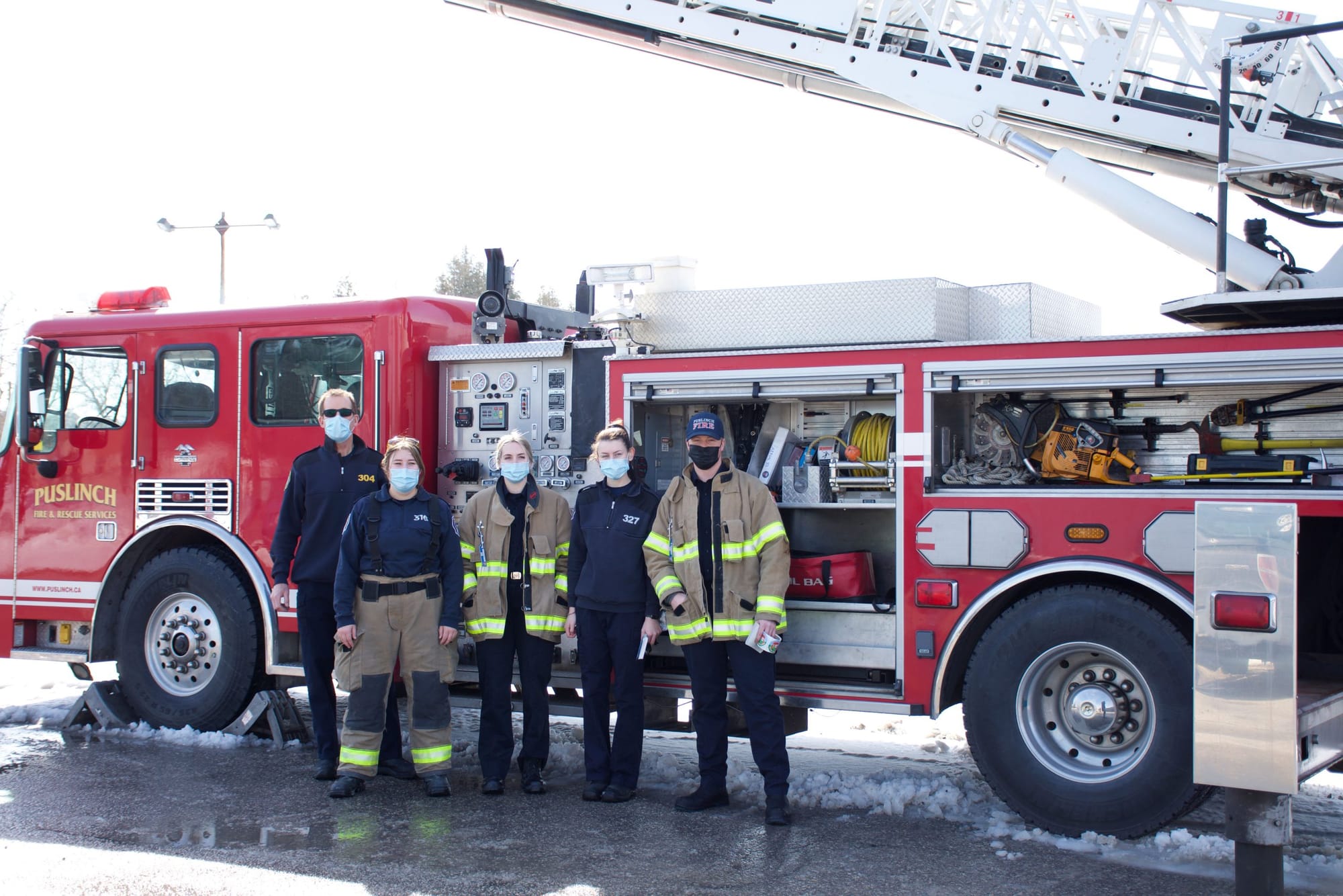 Puslinch Fire and Rescue Services took part in Family Day events