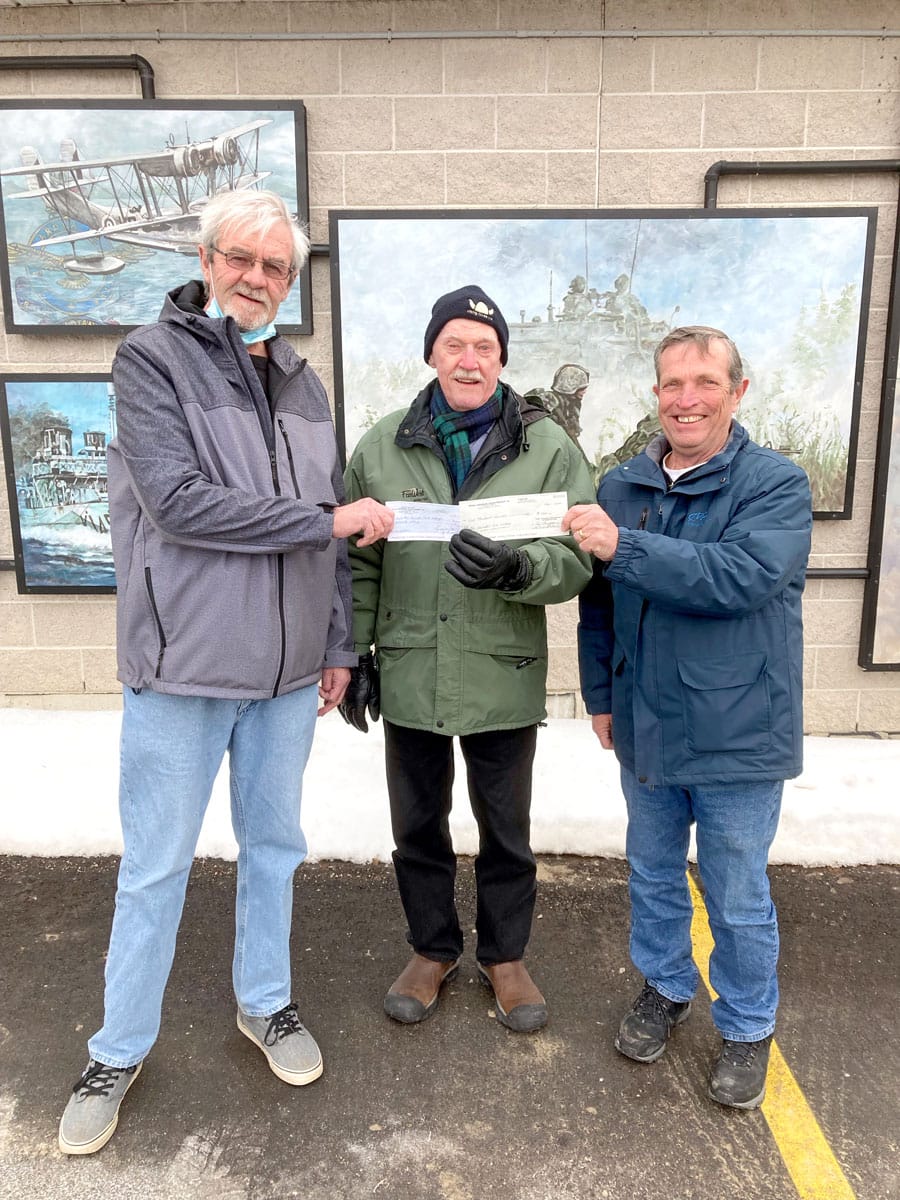 Mount Forest Legion makes donation to Big Brothers and Big Sisters of North Wellington