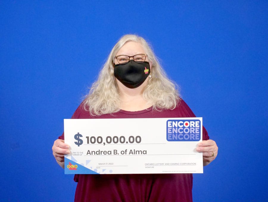 Alma woman wins $100,000 in Lotto 6/49 draw