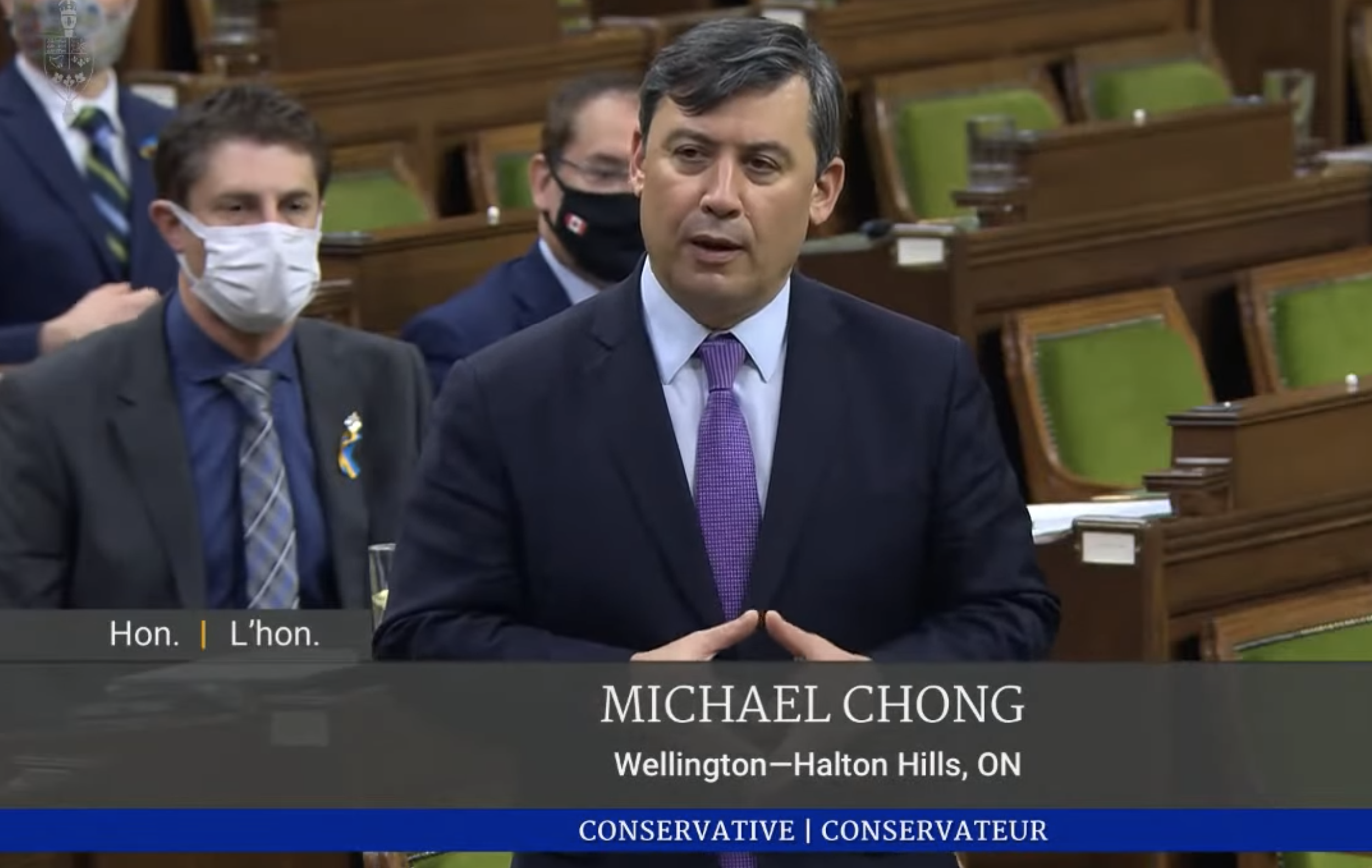 Chong calls on Trudeau government to do more for Ukraine, defend Canadian sovereignty