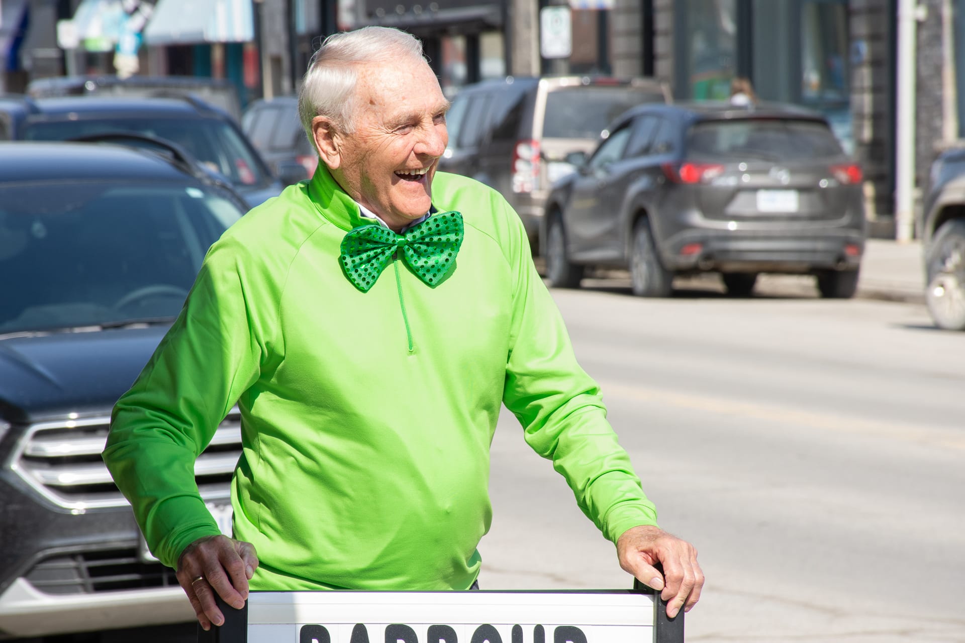 Centre Wellington residents embrace warm weather on St. Patrick's Day