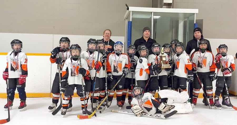 Drayton Defenders U9 LL win league championship