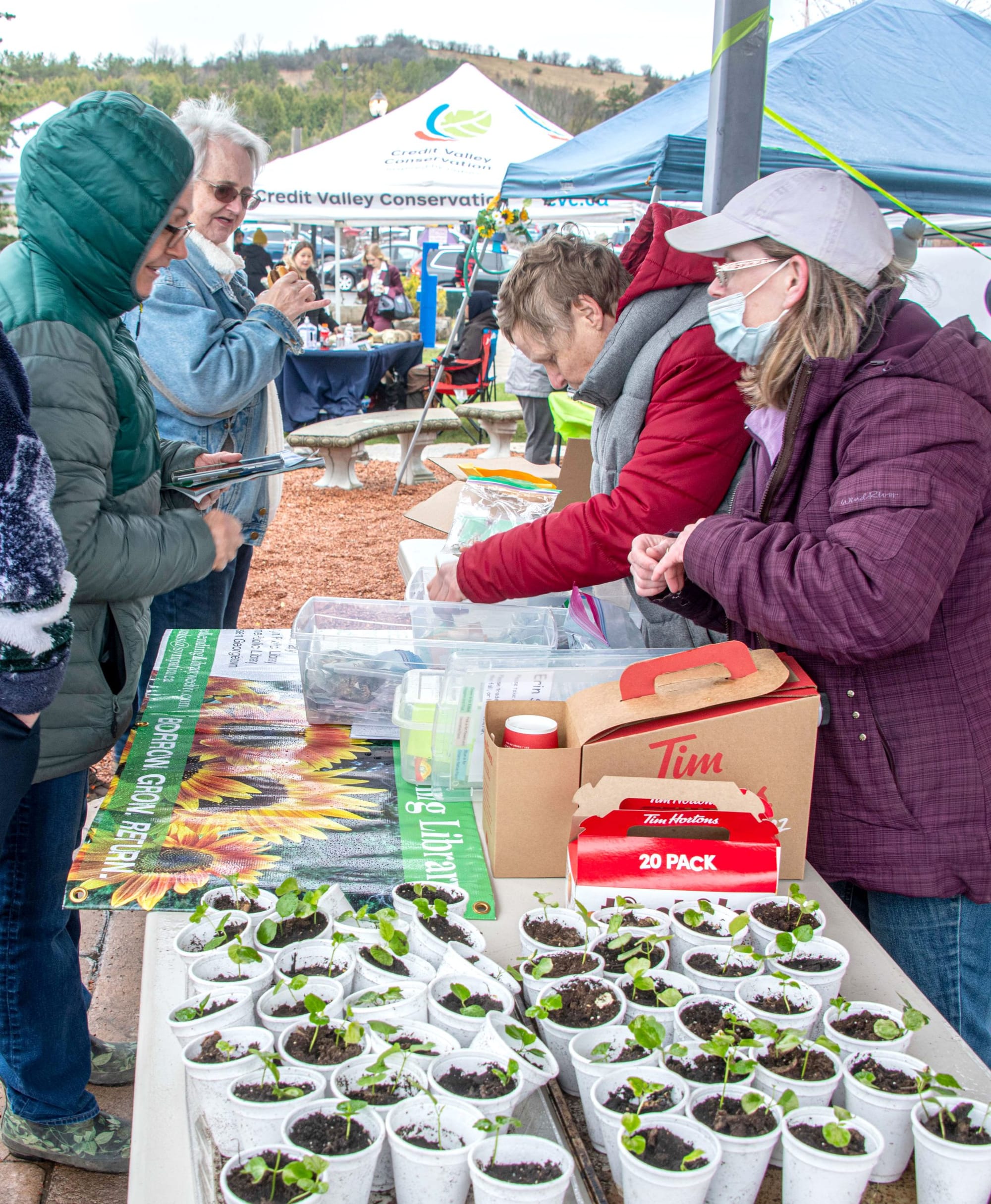 Erin's annual cleanup day was held on April 23
