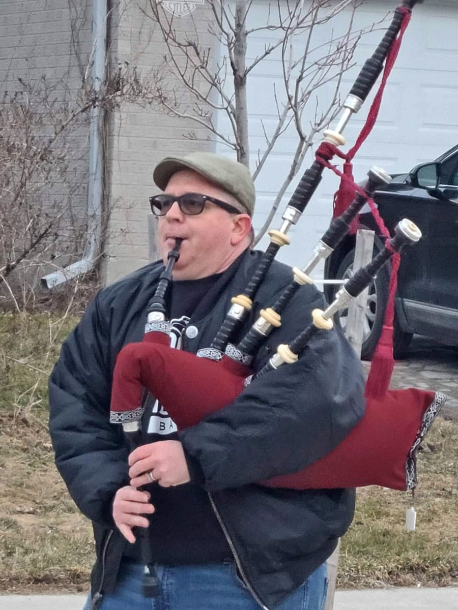 Fergus piper plays last pandemic performance