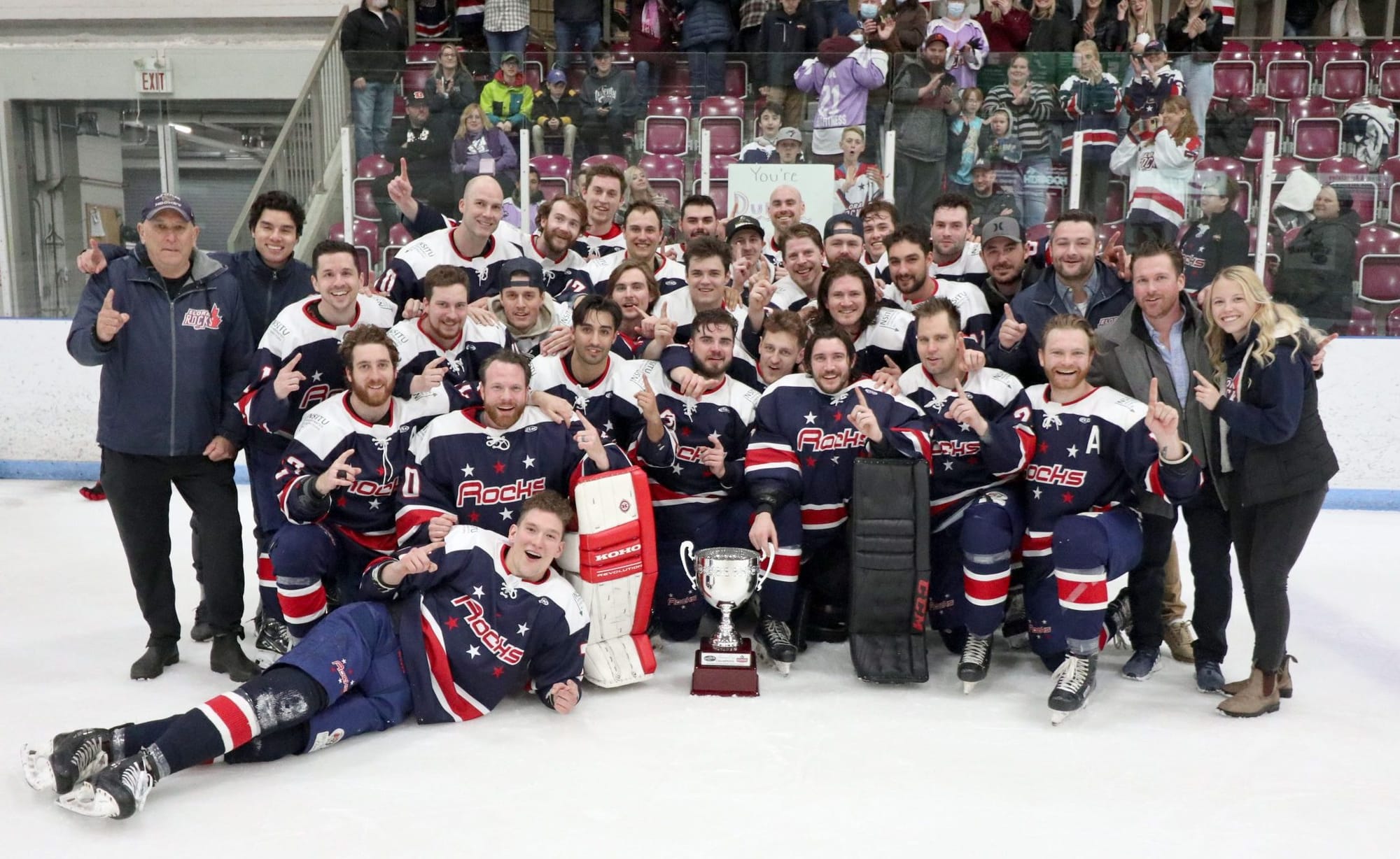 Elora Rocks claim Sleeman Cup in inaugural WOSHL season