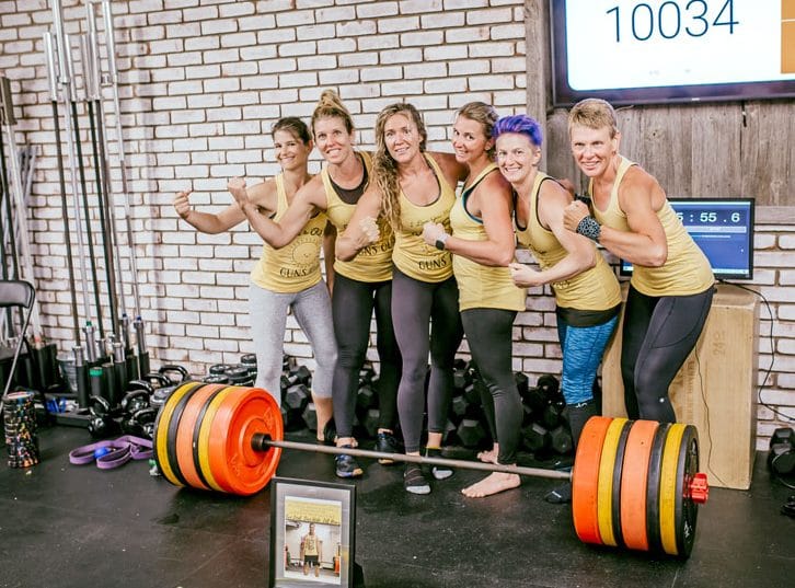 Local group sets women's team record with 12-hour burpee binge
