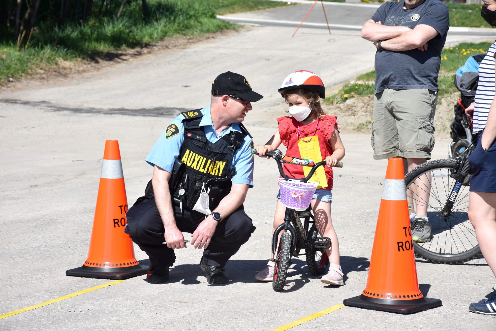 Bicycle safety focus of course in Fergus