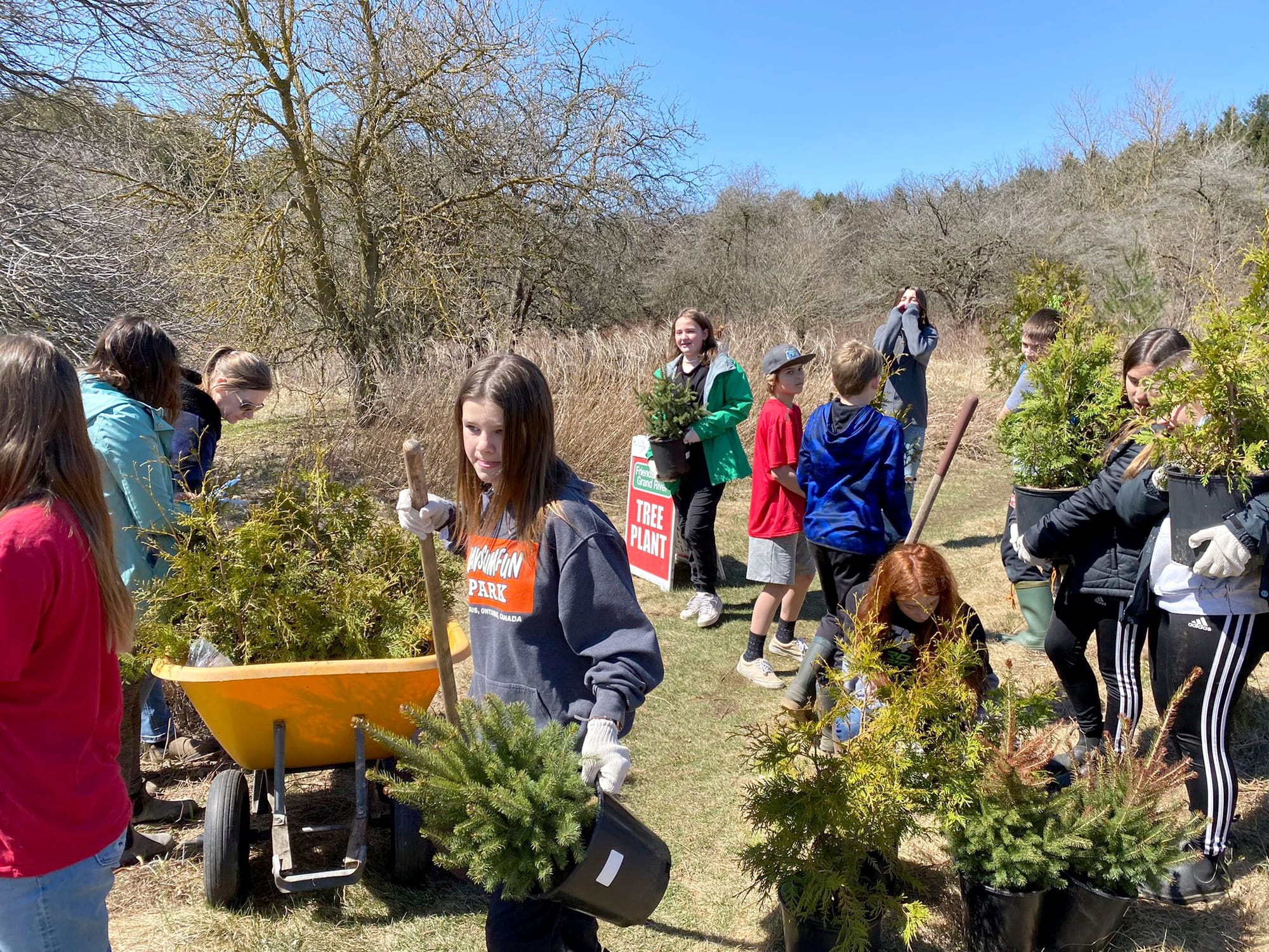 John Black Public School took part in Earth Day projects