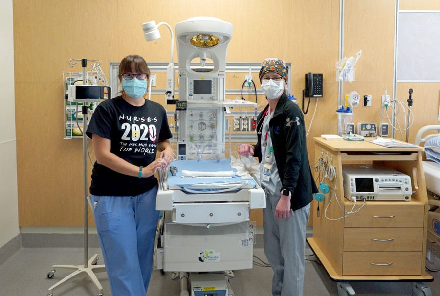 Nurses at local hospitals benefit from training  support after receiving $20,000 in donations