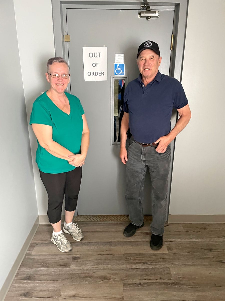 Harriston Legion launches campaign to restore accessibility lift