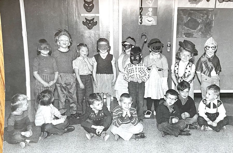 Halloween image part of local history collection
