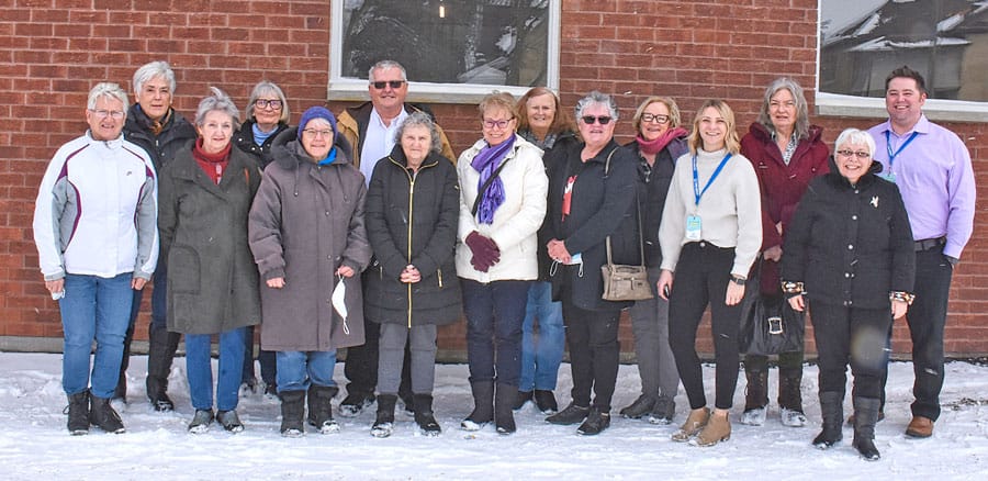 Blessings volunteers visit The Grove