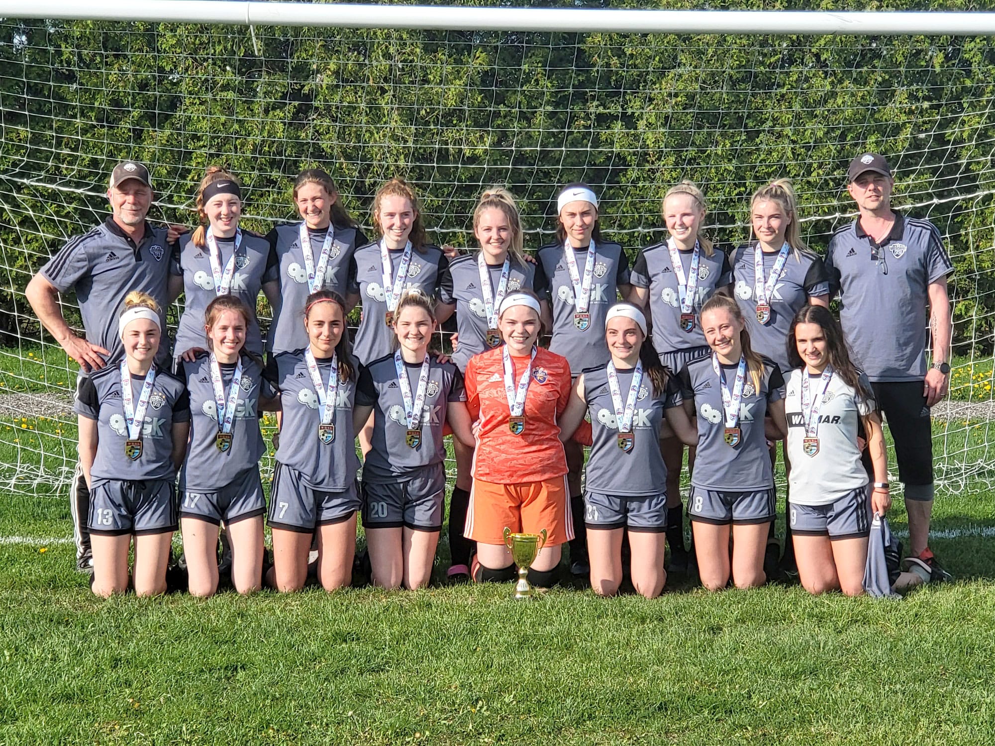 Rockwood FC U18 Elite Ladies win Regional League Cup championship