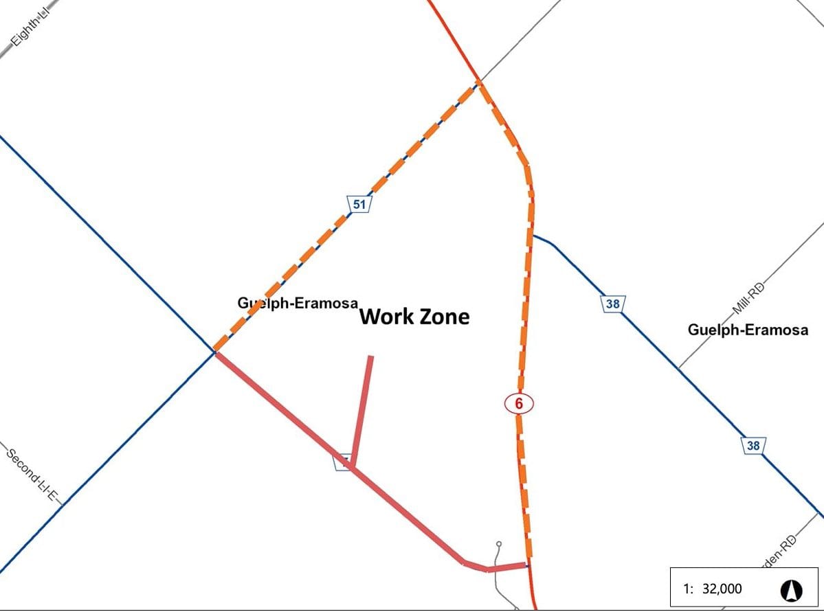 Wellington Road 7 closure to begin next week for bridge, resurfacing work