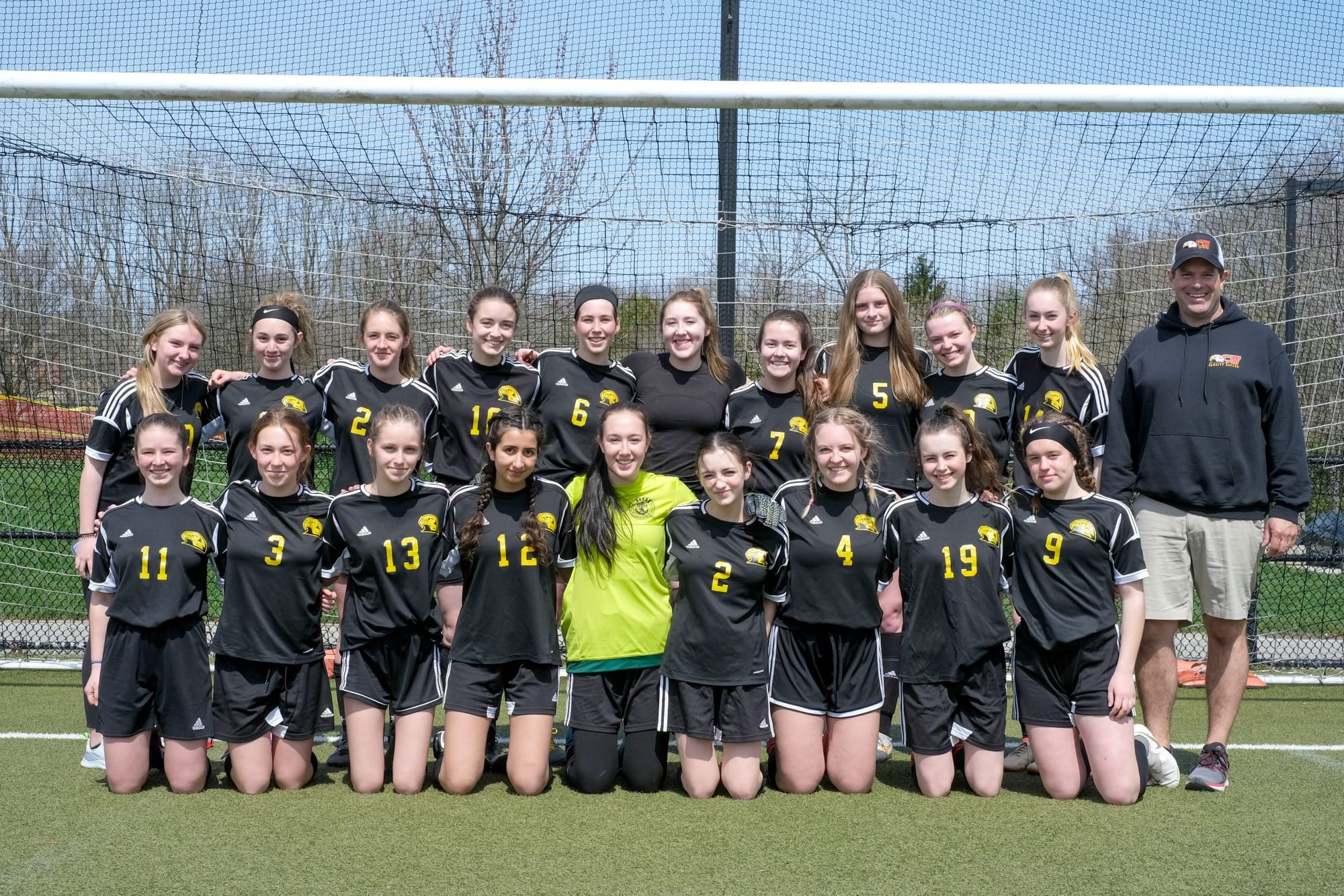 CWDHS Falcons girl's soccer team played at U of G