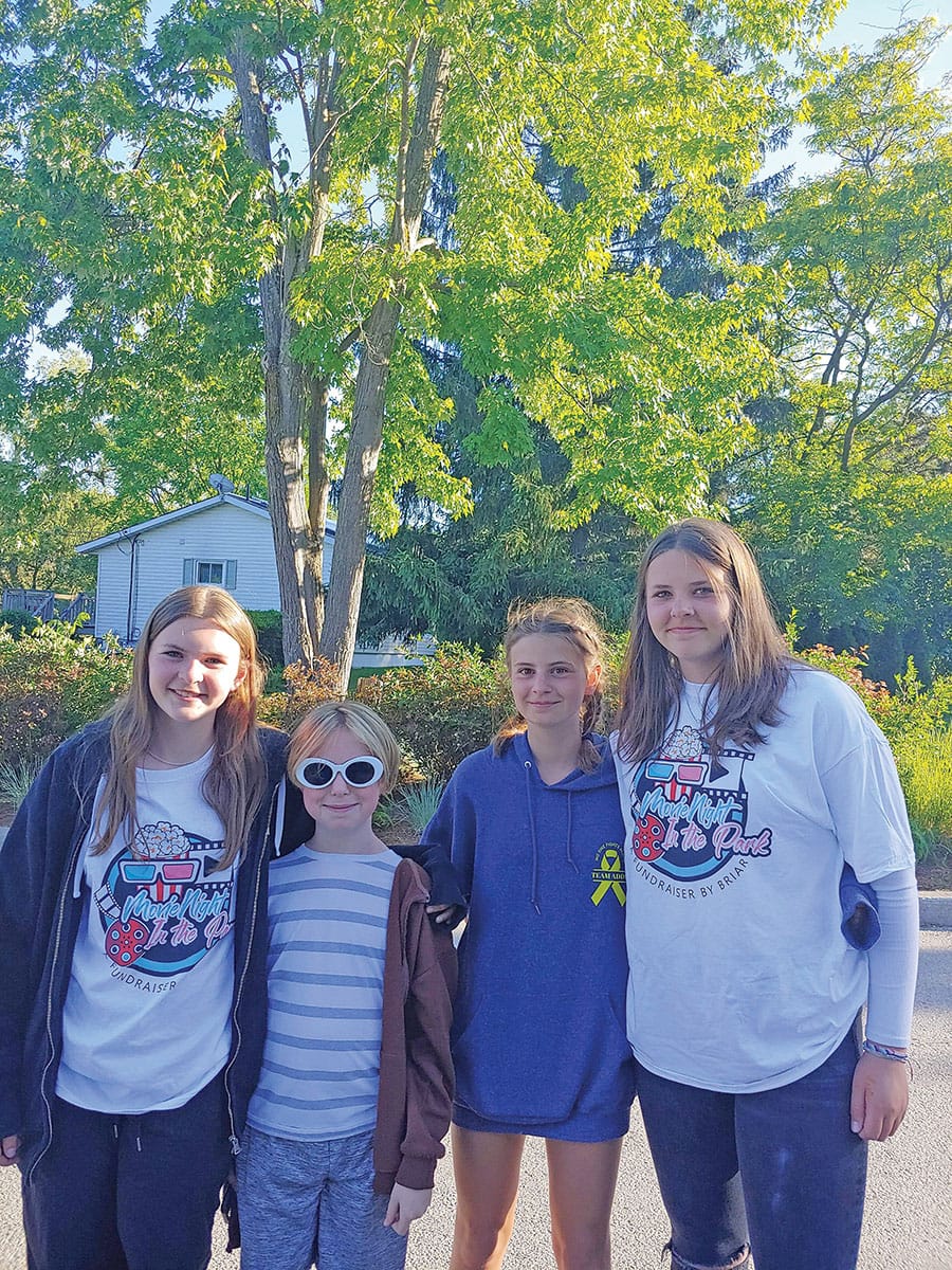 Briar's Movie Night in the Park a success