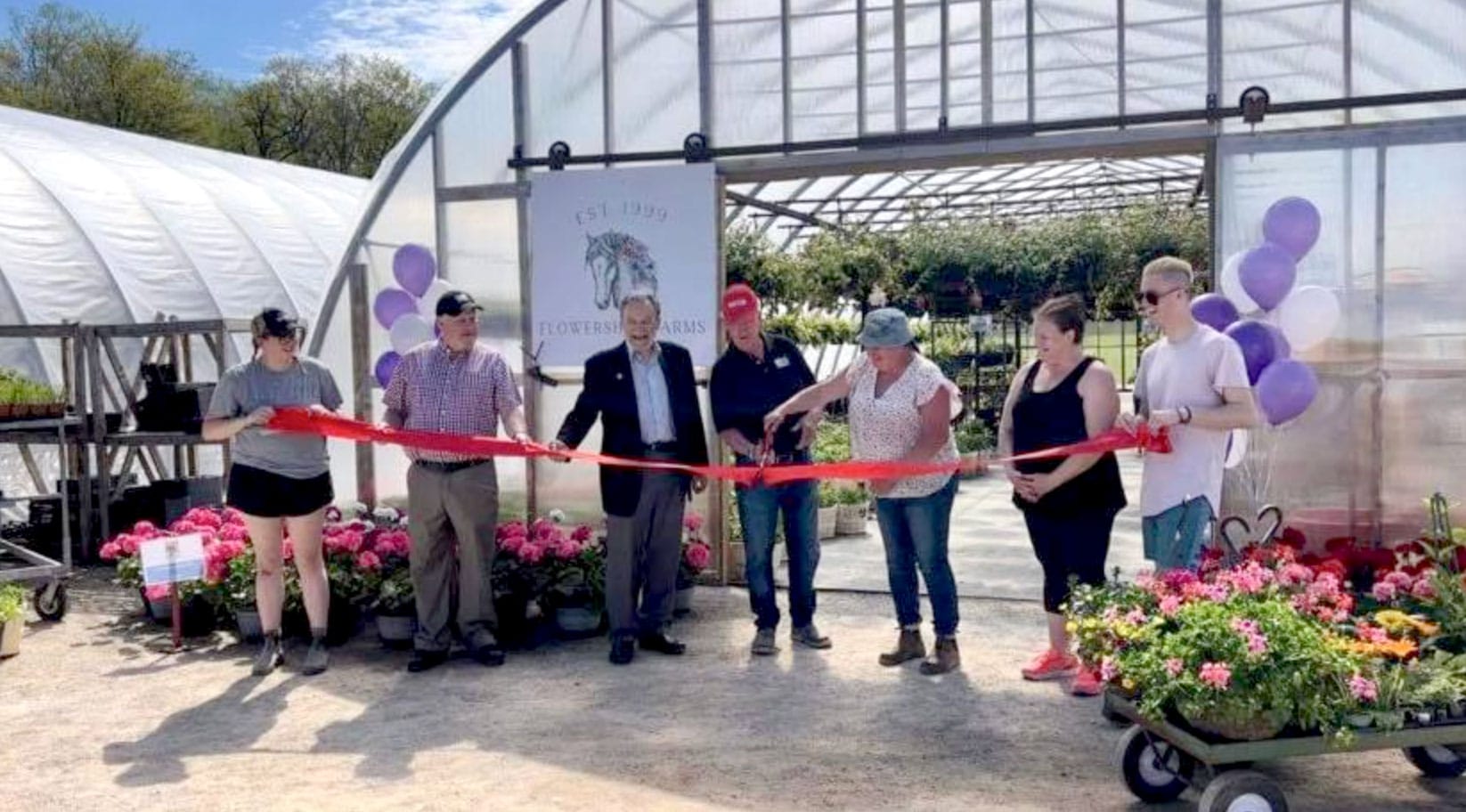 Flowershed Farms Garden Centre has grand opening