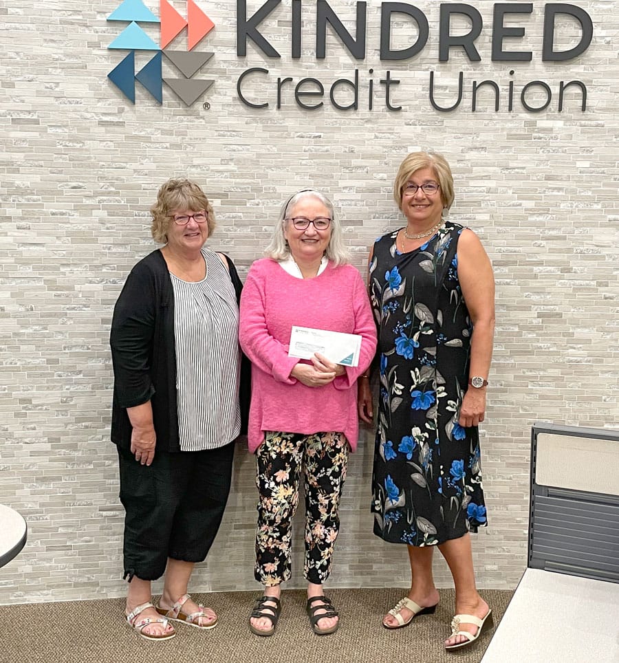 Kindred Credit Union makes donation to Mount Forest Community Pantry