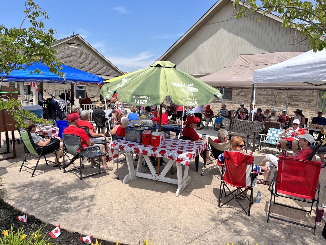 Strathcona Village Homes held Canada Day celebrations