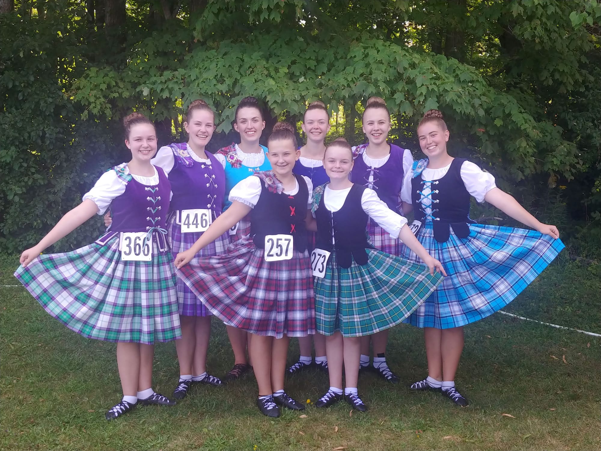 Local dancers perform and compete at Fergus Scottish Festival