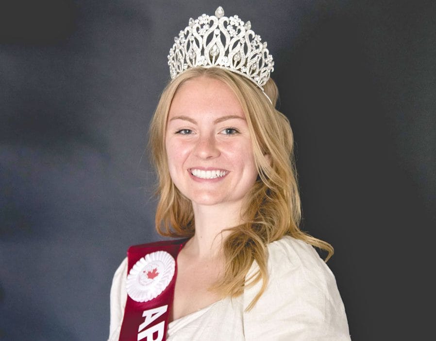 Arthur Fall Fair ambassador Emma Smyth second at CNE competition